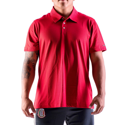 Playera Adidas Hombre Pique Polo Rojo V13971 - Look Sport 