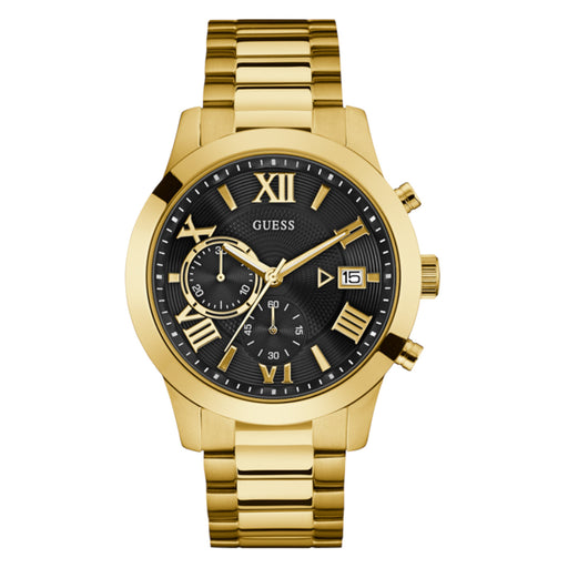 RELOJ GUESS HOMBRE DORADO ATLAS W0668G8