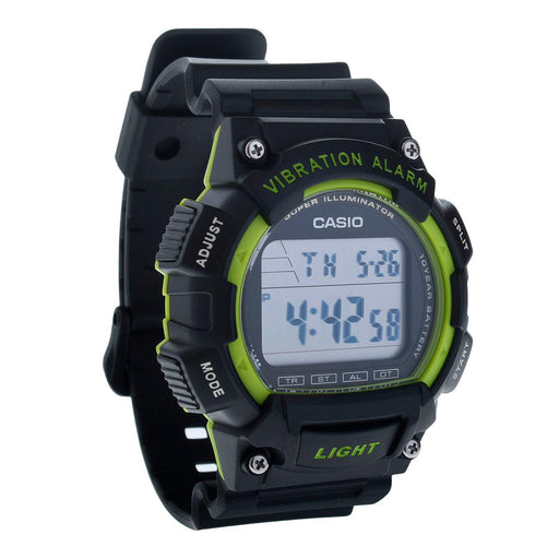 RELOJ CASIO SUPER ILLUMINATOR VERDE HOMBRE W736H3AVCF - Look Sport 