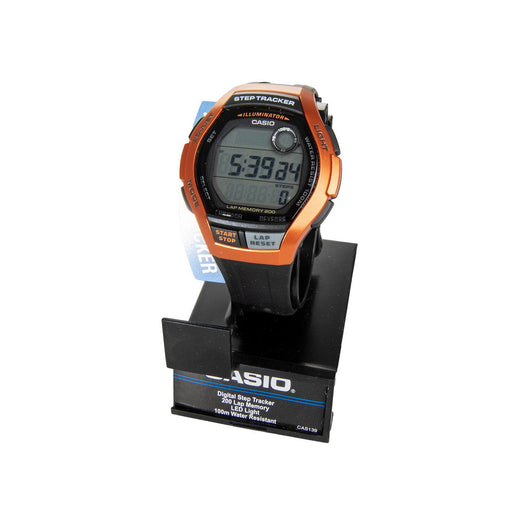 RELOJ CASIO STEP TRACKER NARANJA HOMBRE WS2000H4AVCF - Look Sport 